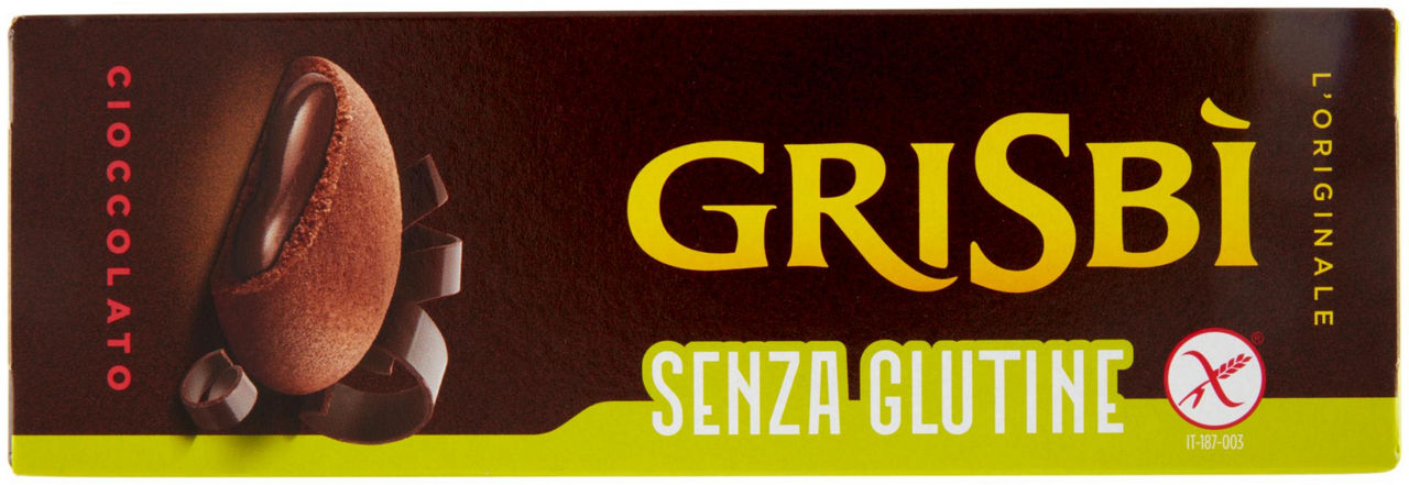 GRISBÌ SENZA GLUTINE CIOCCOLATO SCATOLA 150 g - 2