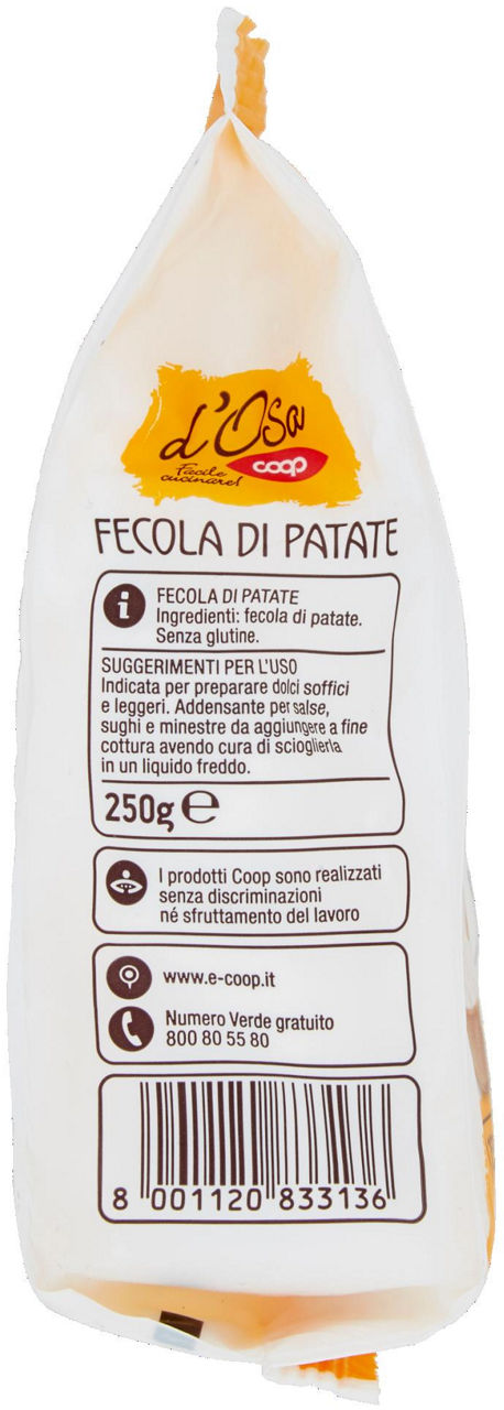 FECOLA DI PATATE D'OSA COOP SACCHETTO G 250 - 1