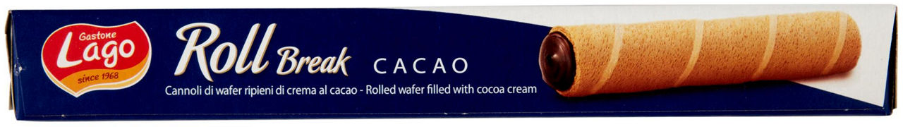 Cannoli di wafer ripieni di crema al cacao 80 gr - Immagine 51