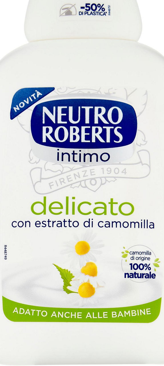 Detergente intimo neutro roberts delicato flip top 200 ml