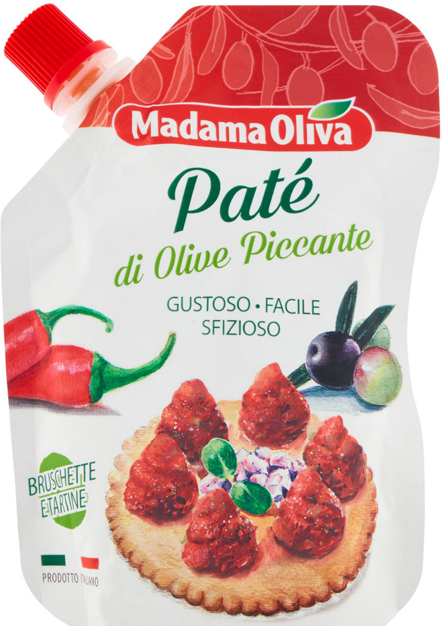 Madama Oliva Paté di Olive Piccante110 g - 0