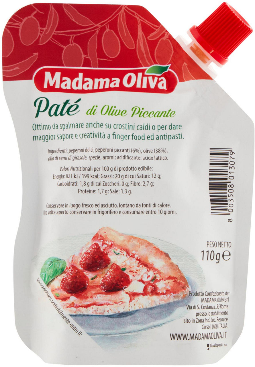 Madama Oliva Paté di Olive Piccante110 g - 2