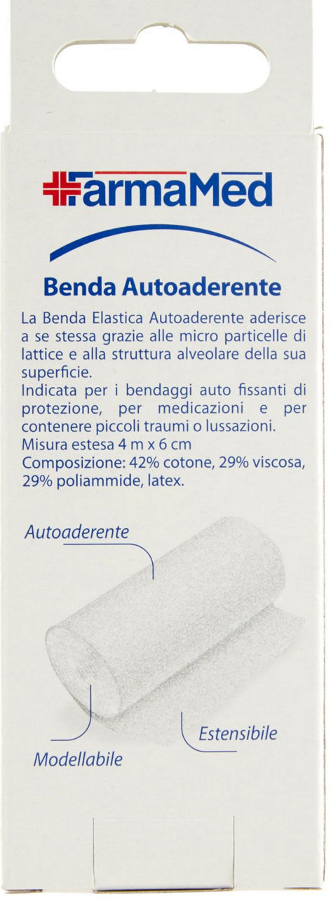 BENDA FARMAMED ELASTICA  AUTOADERENTE 4MX6CM PZ 1 - Immagine 41