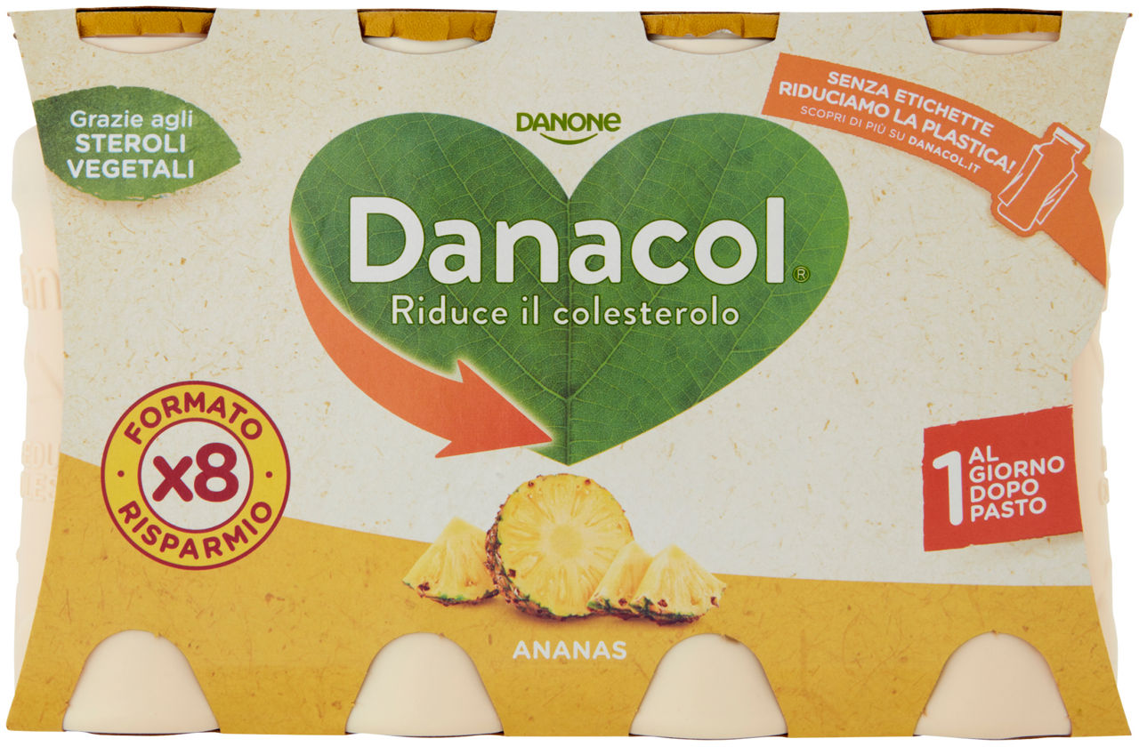 Steroli vegetali all'ananas 8 pz da 100 gr