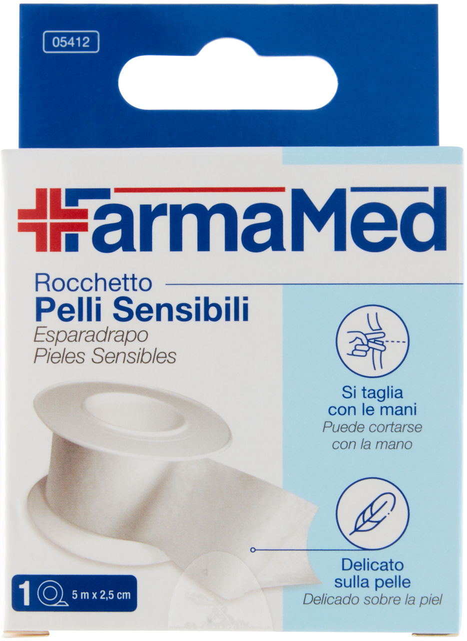 CEROTTO ROCCHETTO FARMAMED TNT 5X2,50 PELLI SENSIBILI PZ 1 - Immagine 11