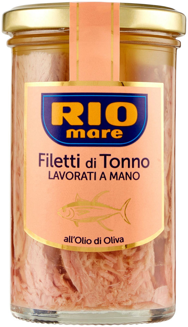 Filetto di tonno olio di oliva rio mare vasetto gr 250