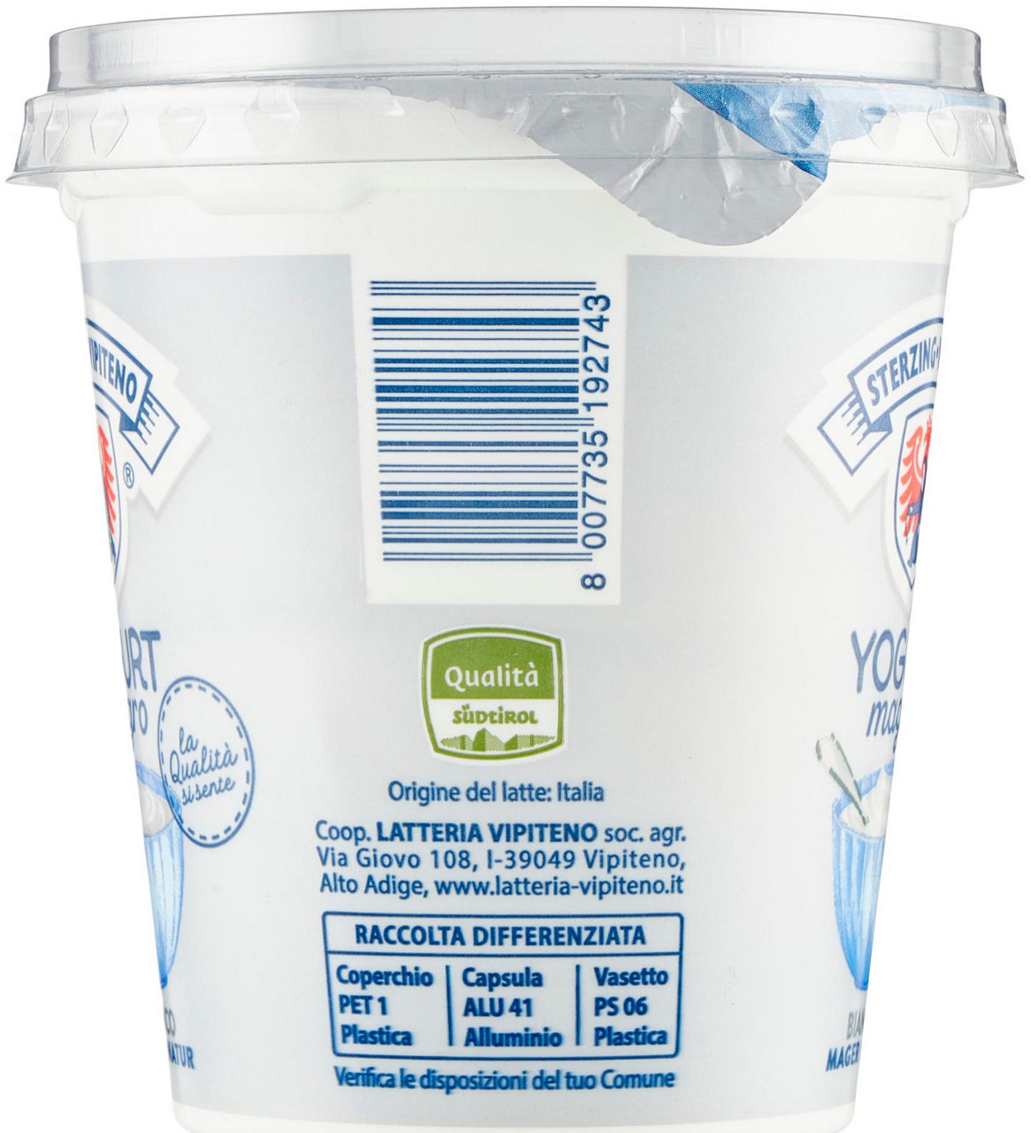 Yogurt bianco magro 400 gr - Immagine 11