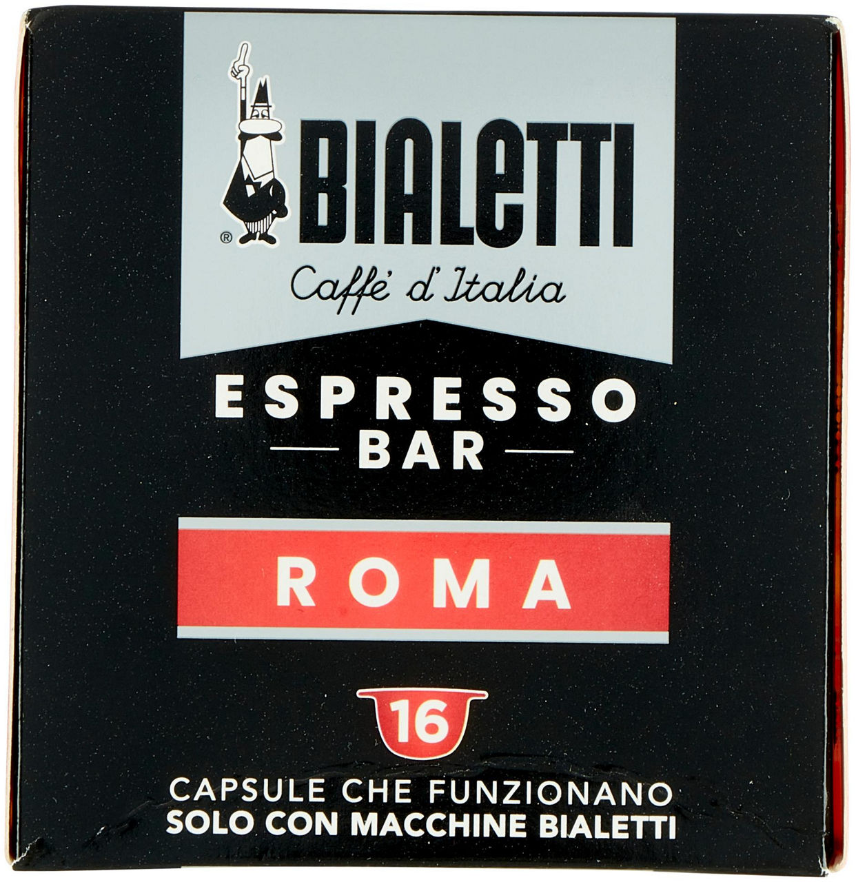 CAFFE' 16 CAPSULE BIALETTI ROMA GUSTO FORTE GR 112 - 4