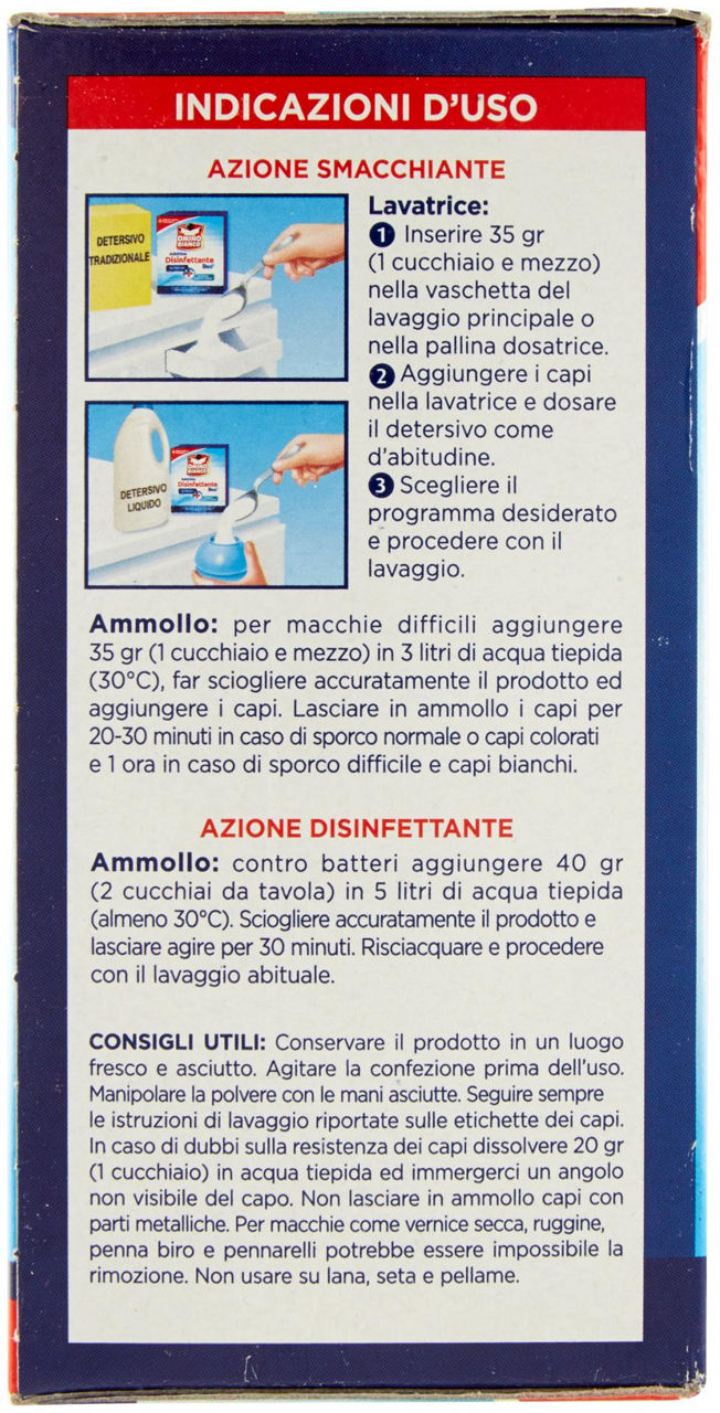 ADDITIVO DISINFETTANTE IGIENIZZANTE POLVERE GR 450 - Immagine 11