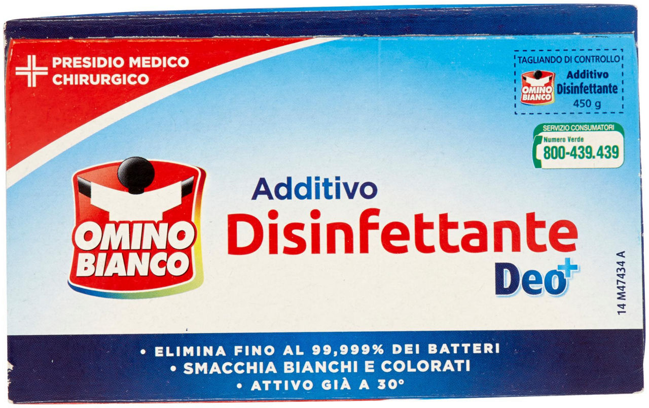 ADDITIVO DISINFETTANTE IGIENIZZANTE POLVERE GR 450 - Immagine 41