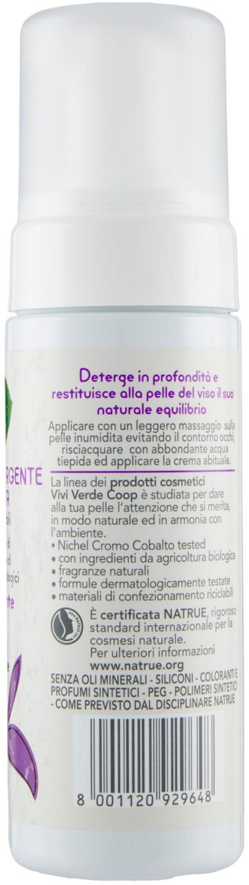 Mousse Detergente Delicata pelli sensibili Vivi Verde 150 ml - 3