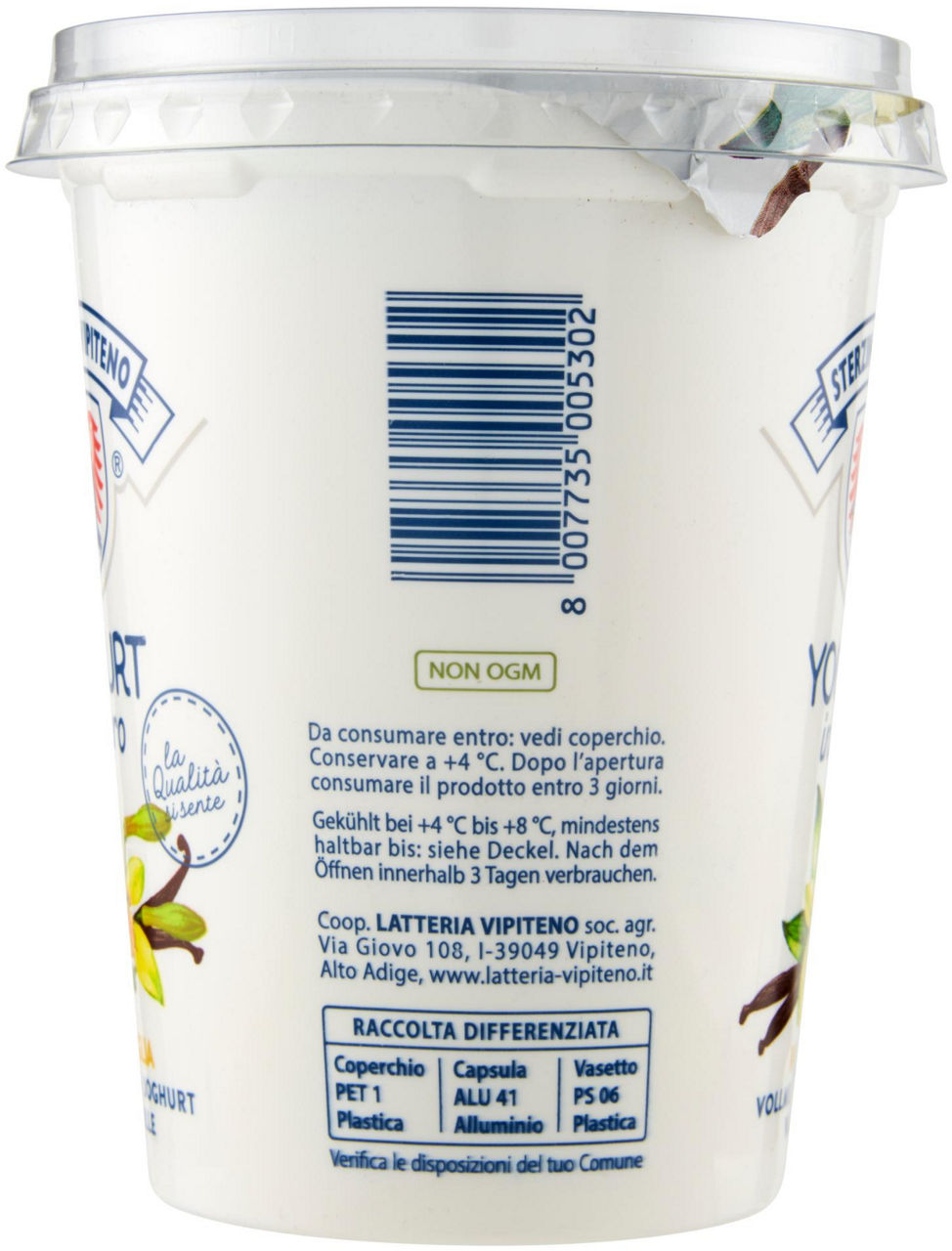 Yogurt intero alla vaniglia 500 gr - Immagine 21