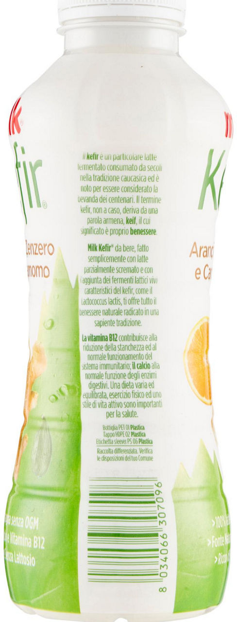 Kefir da bere all'arancia zenzero e cardamomo 480 gr - Immagine 11