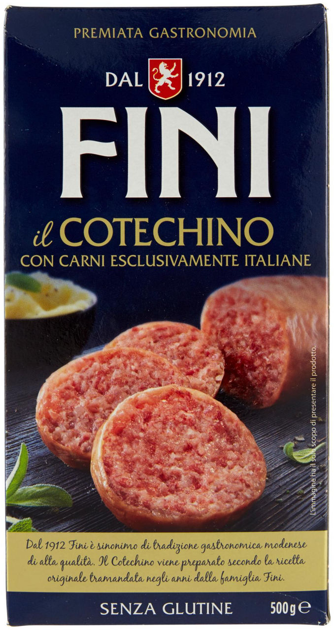COTECHINO CARNE ITALIANA FINI GR. 500 - 2