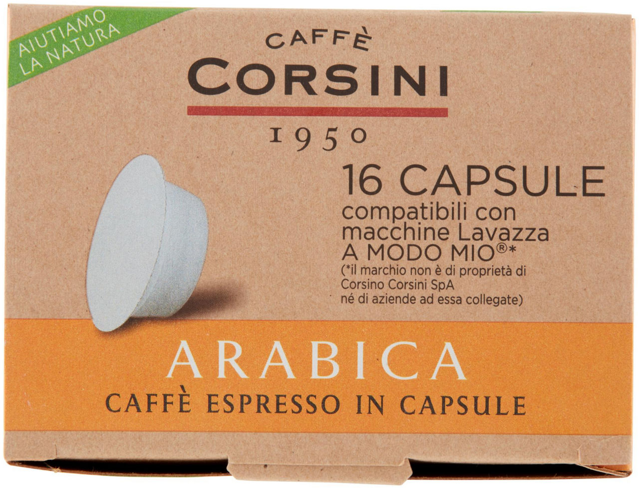 CAPSULE COMPOSTABILI ARABICA CORSINI MIO 16XG7,5 - Immagine 41