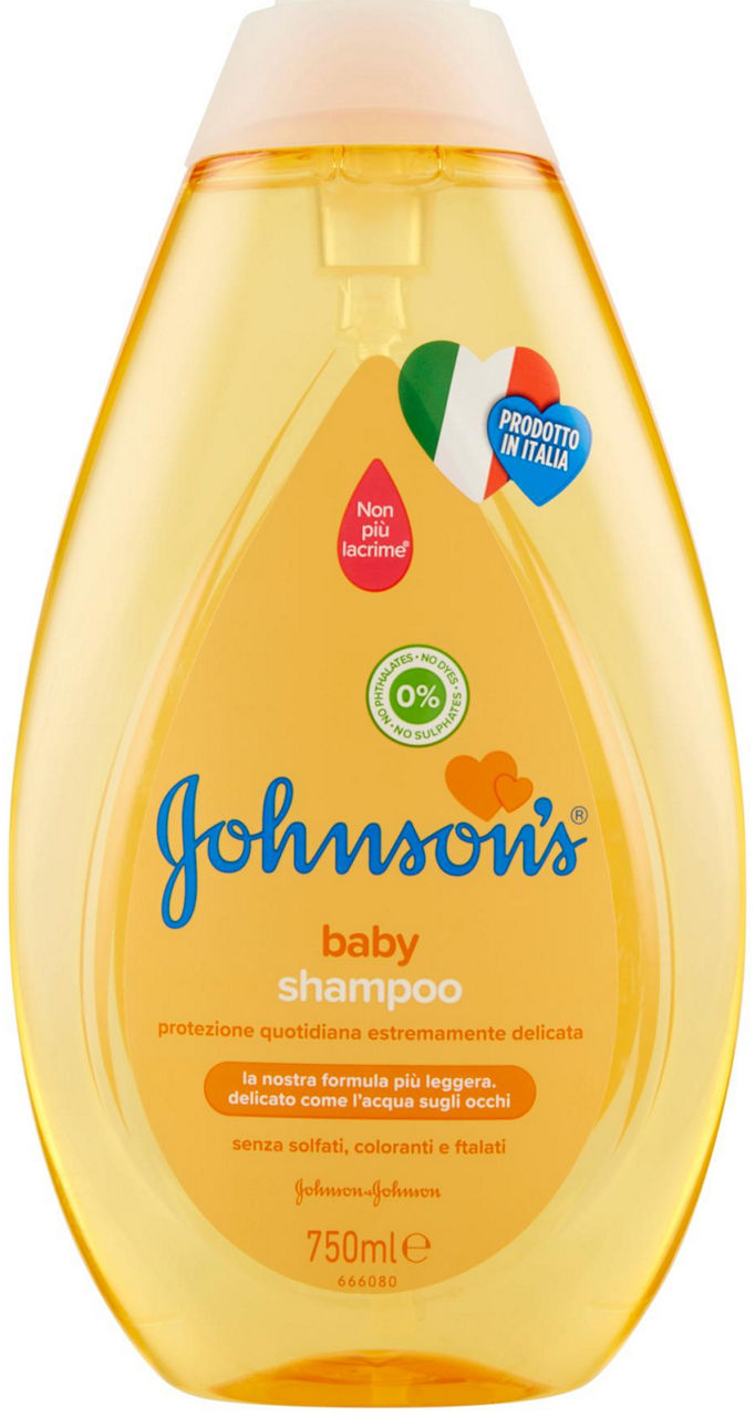 Shampoo baby johnson's gold family ml 750