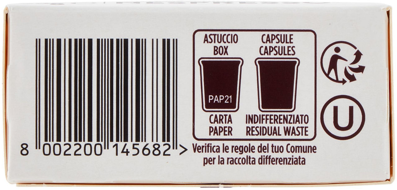 CAPSULE COMPATIBILI NESPRESSO CAFFE' KIMBO N INTENSO SCATOLA PZ.10X G 5,5 - 5