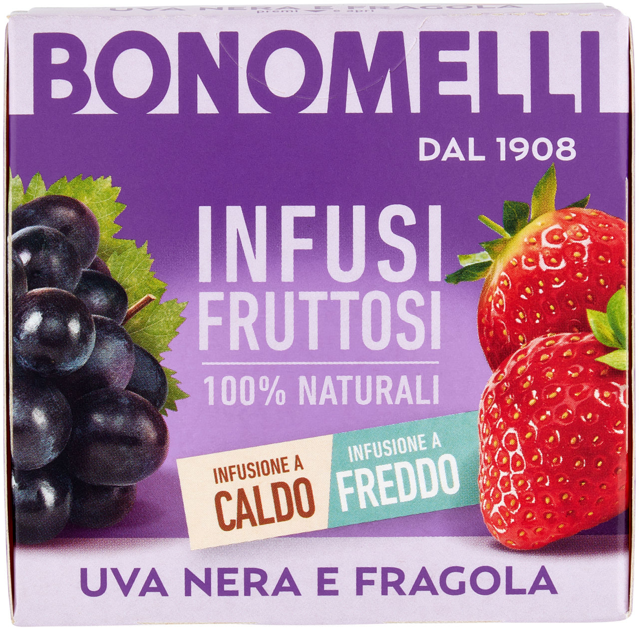 Infuso fruttoso uva nera & fragola 12 filtri 24 g