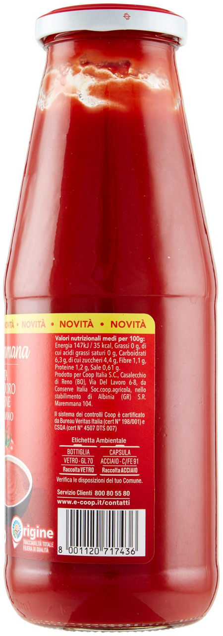 Passata di pomodoro extra fine la maremmana 700 gr - Immagine 31