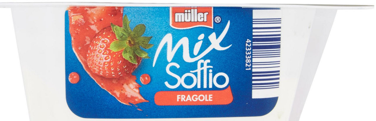 YOGURT MIX SOFFIO PIÙ FRAGOLA MULLER G 120 - 5