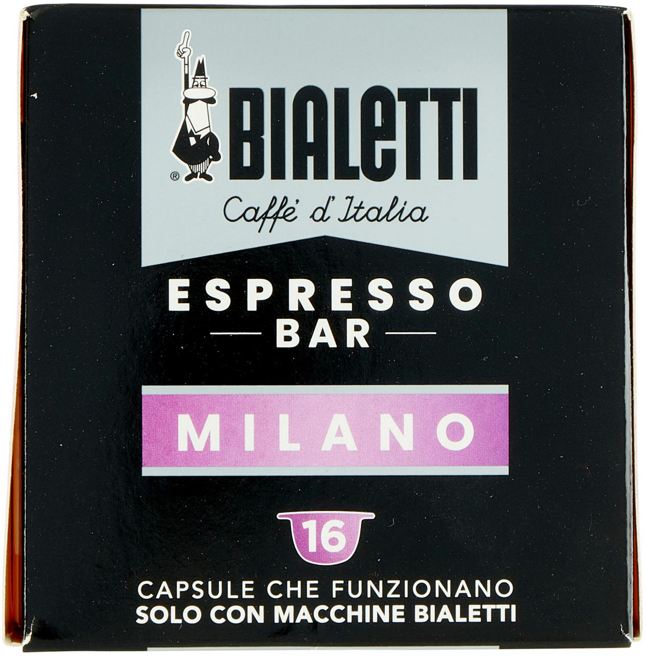 CAFFE' 16 CAPSULE BIALETTI MILANO GUSTO MORBIDO GR 112 - 4