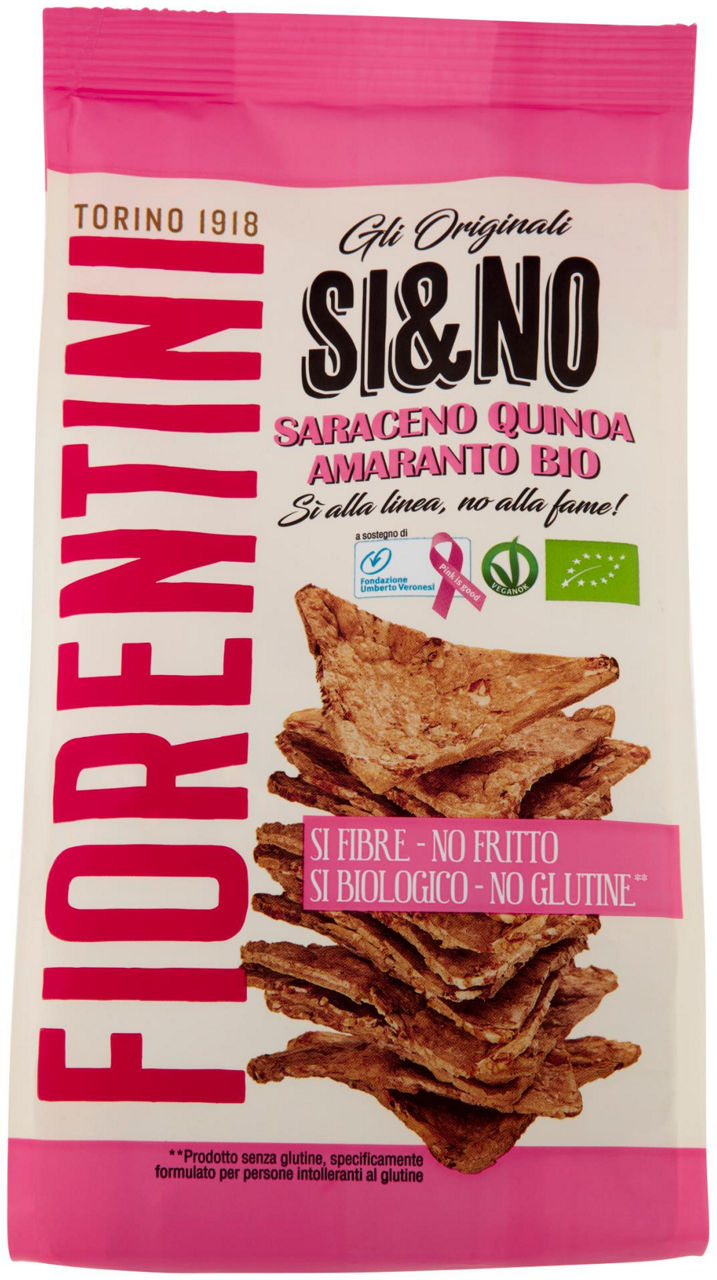 Si&no saraceno quinoa amaranto  bio pink is good s/glutine fiorentini gr.80