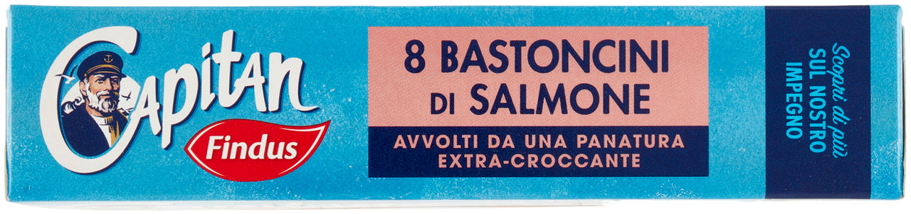 8 BASTONCINI DI SALMONE MSC CAPITAN FINDUS SCATOLA G 200 - 4