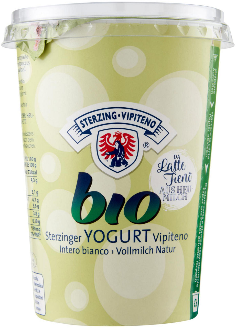 Yogurt bianco intero bio 500 gr - Immagine 01