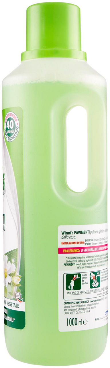 DETERGENTE SUPERFICI ECONATURA WINNI"S NATUREL PAVIMENTI FLACONE LT.1 - Immagine 31