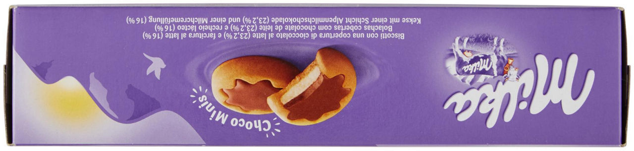 Choco Minis, piccoli biscotti ricoperti da cioccolato al latte - 185g - 4