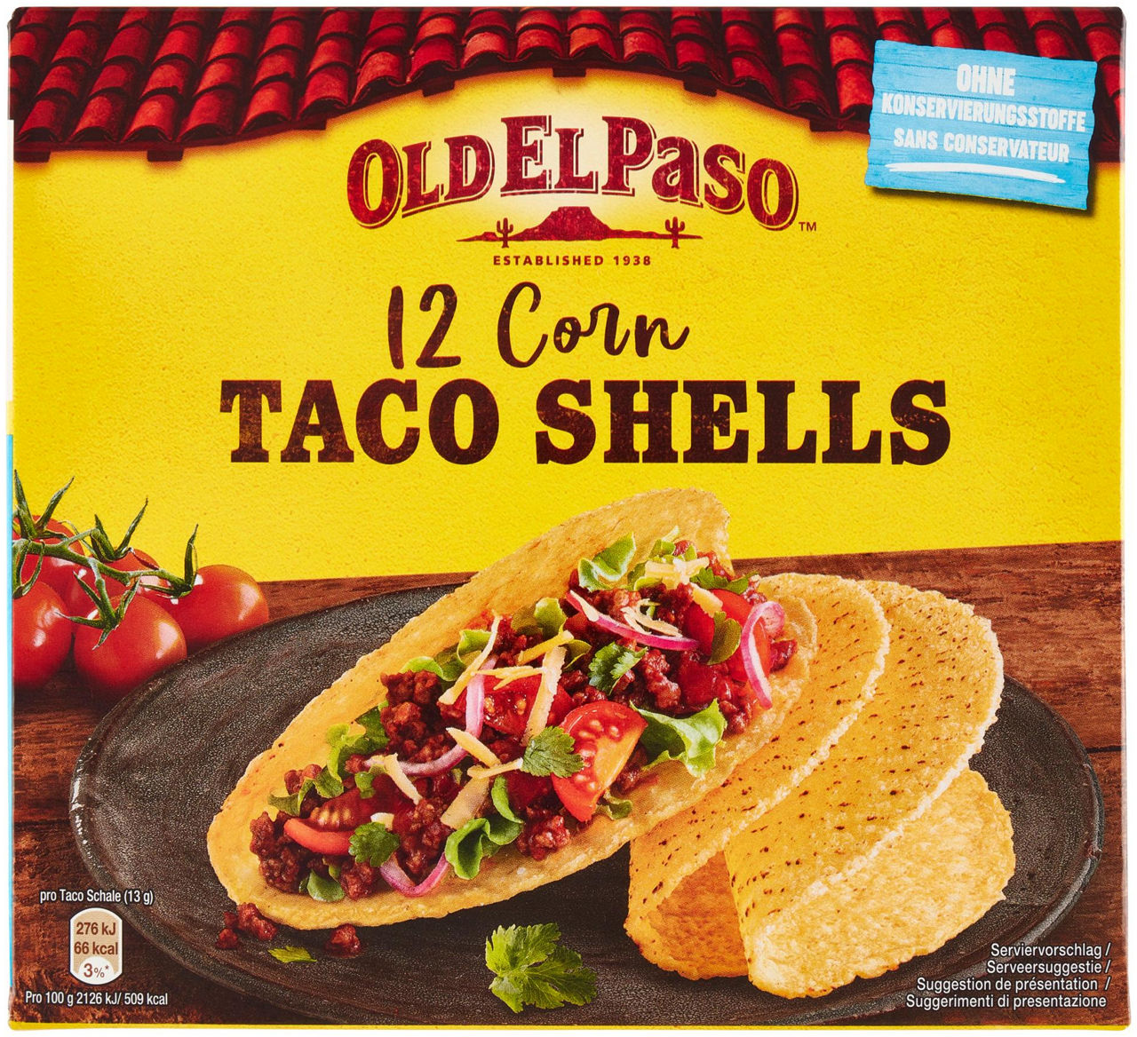 Corn Taco Shells 12 x 13 g - 0