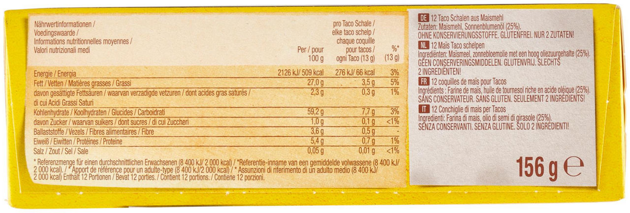 Corn Taco Shells 12 x 13 g - 5