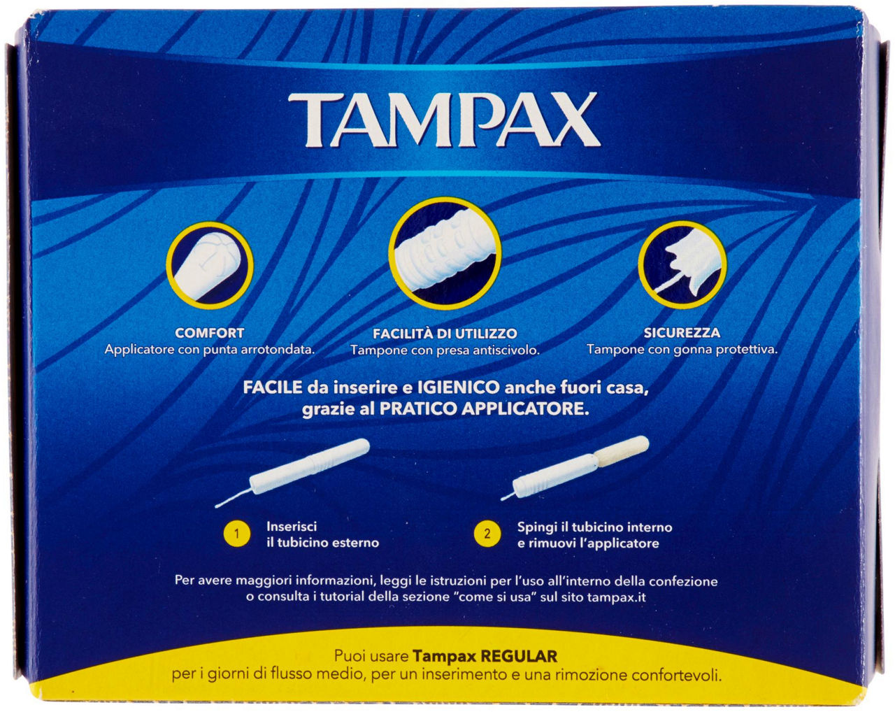 TAMPAX COMPAK BLU BOX REGULAR 20 PZ - 2
