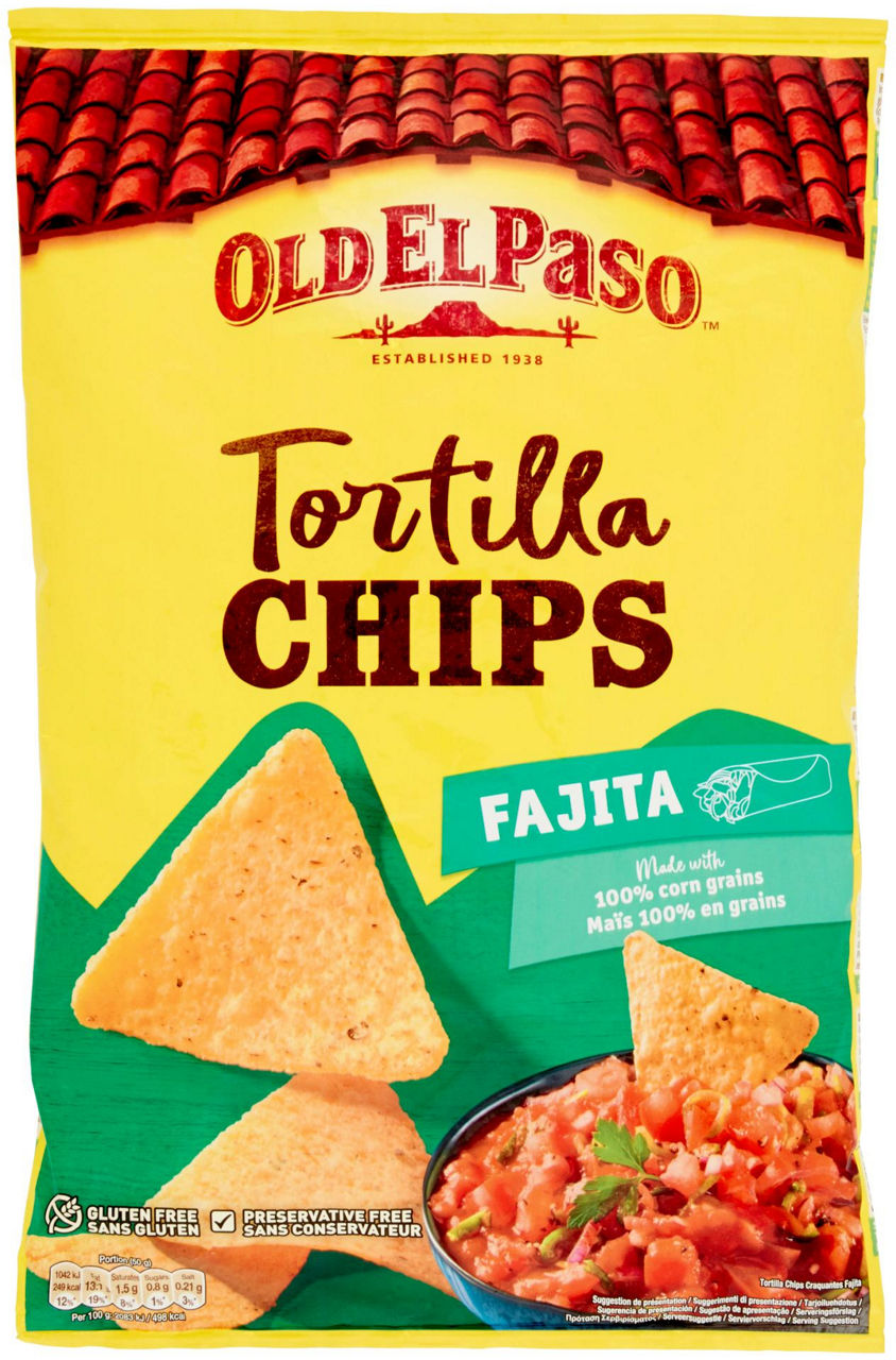 Tortilla Chips Fajita 185 g - 0