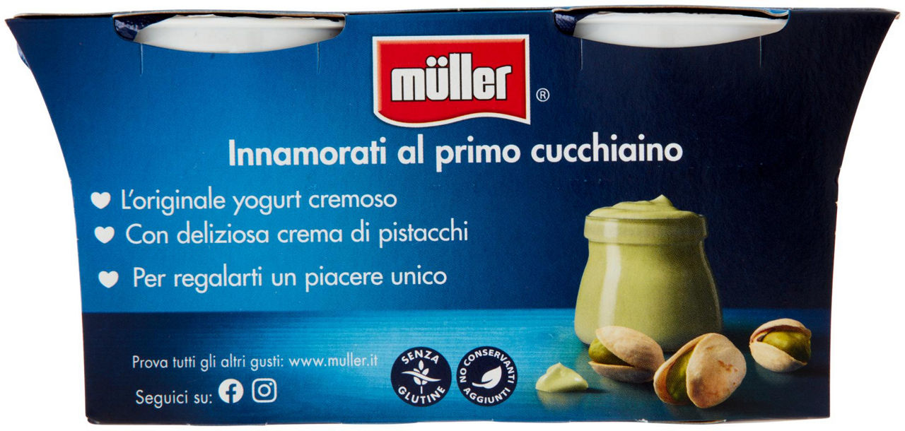 Yogurt cremoso al pistacchio 2 pz da 125 gr - Immagine 21