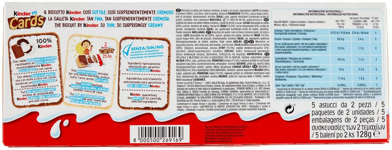 BISCOMERENDA KINDER CARDS G 128 - Immagine 21