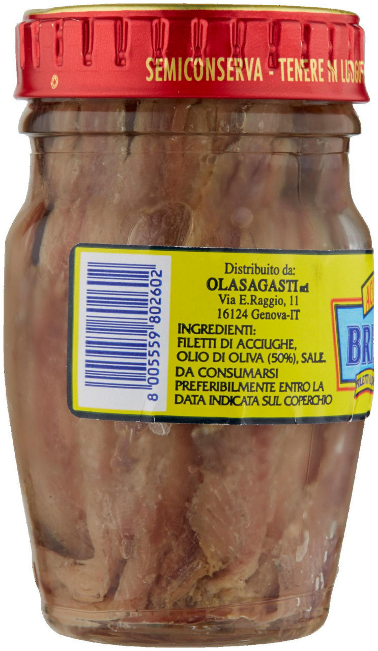 FILETTI DI ACCIUGHE OLIO OLIVA BRIBON V.V. GR.80 - Immagine 11