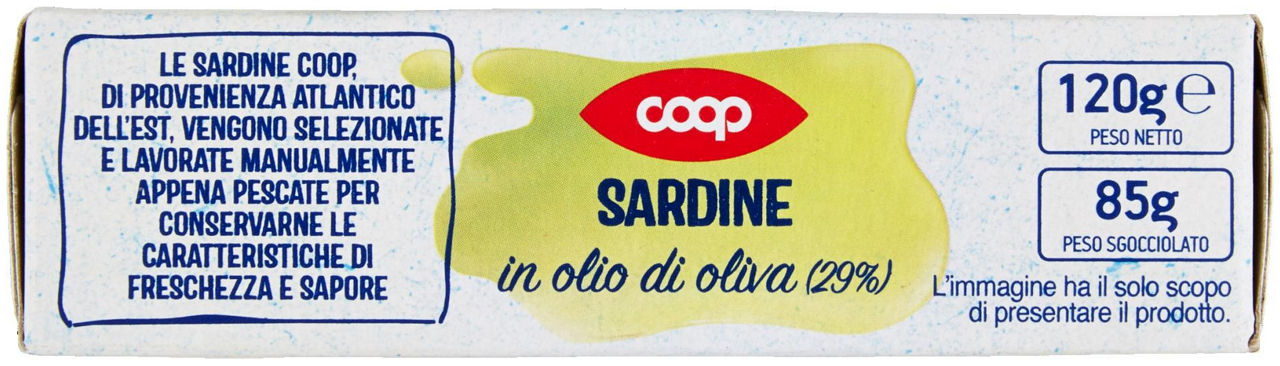 SARDINE COOP IN OLIO DI OLIVA SCATOLA AP.STR.GR.120 - 5