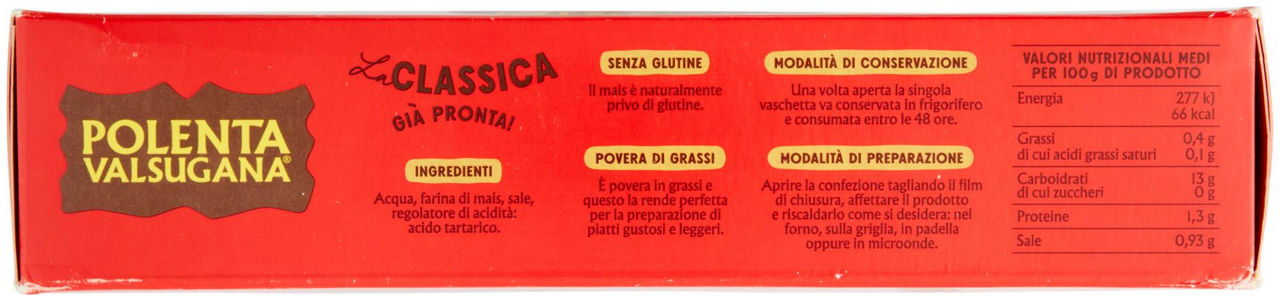 POLENTA VALSUGANA PRONTA 2 PORZIONI VASCHETTA KG. 1,2 - Immagine 51