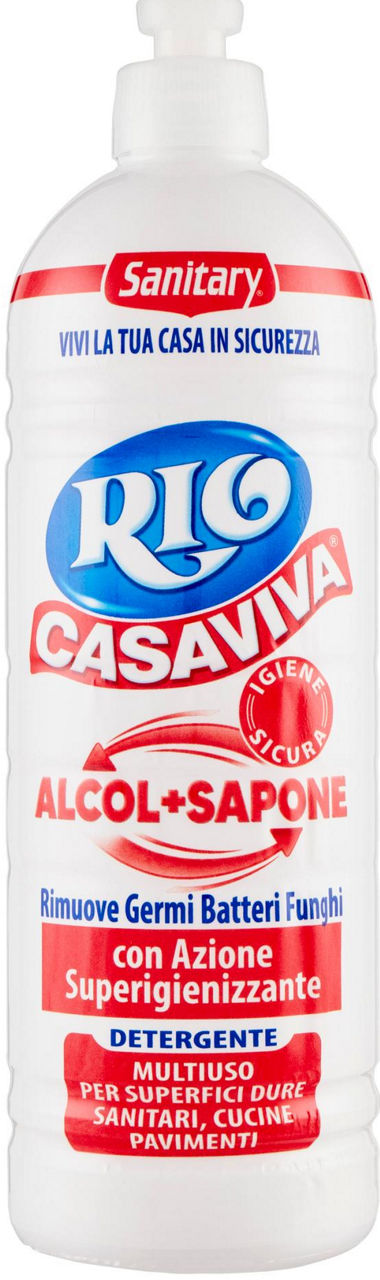 DETERGENTE MULTIUSO LIQUIDO RIO CASAVIVA ALCOL + SAPONE ML 750 - 0