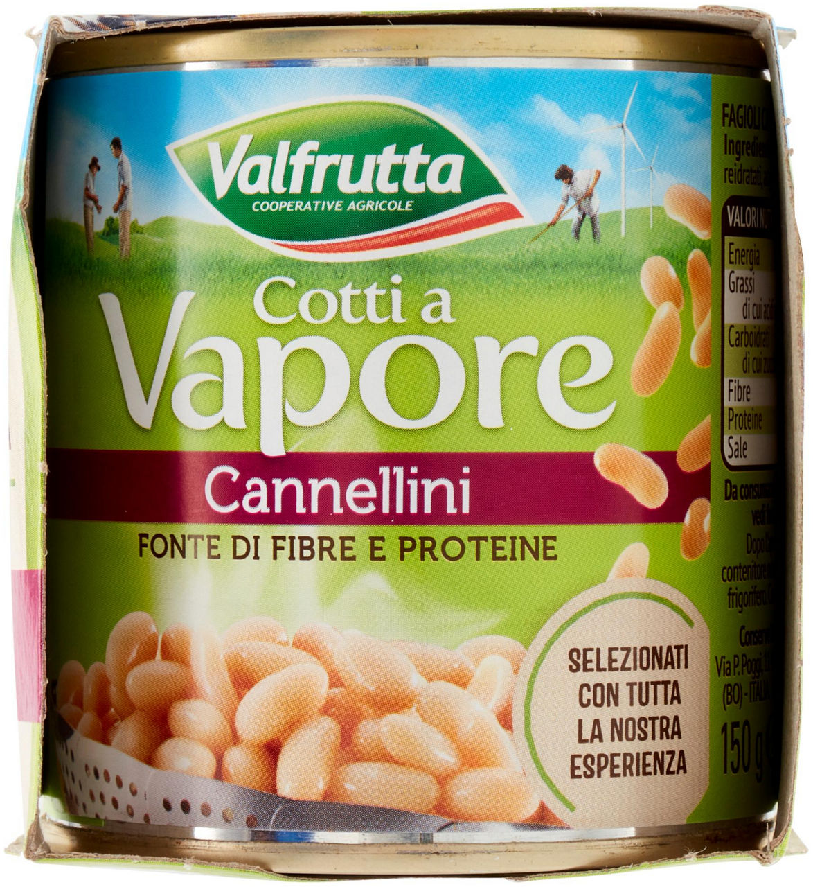 CANNELLINI VALFRUTTA COTTI A VAPORE G 140X3 - 3