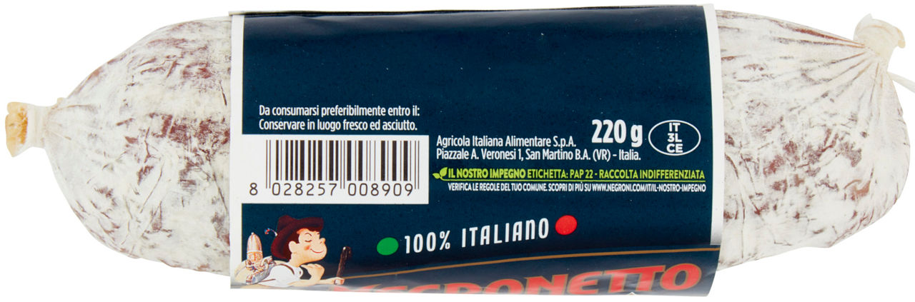 SALAME NEGRONETTO G 220 - 4