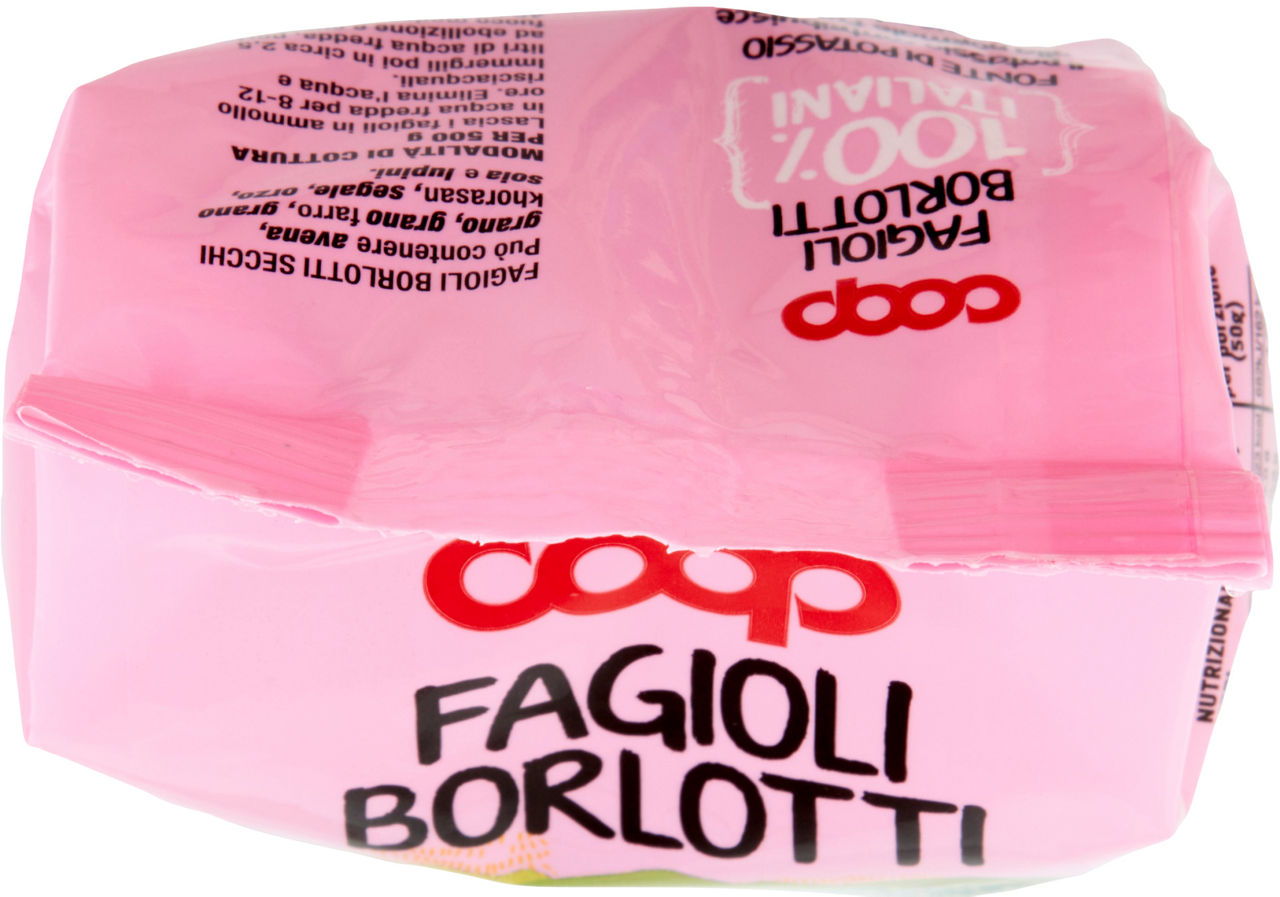 FAGIOLI BORLOTTI 100% ITALIA COOP SH G 500 - 13