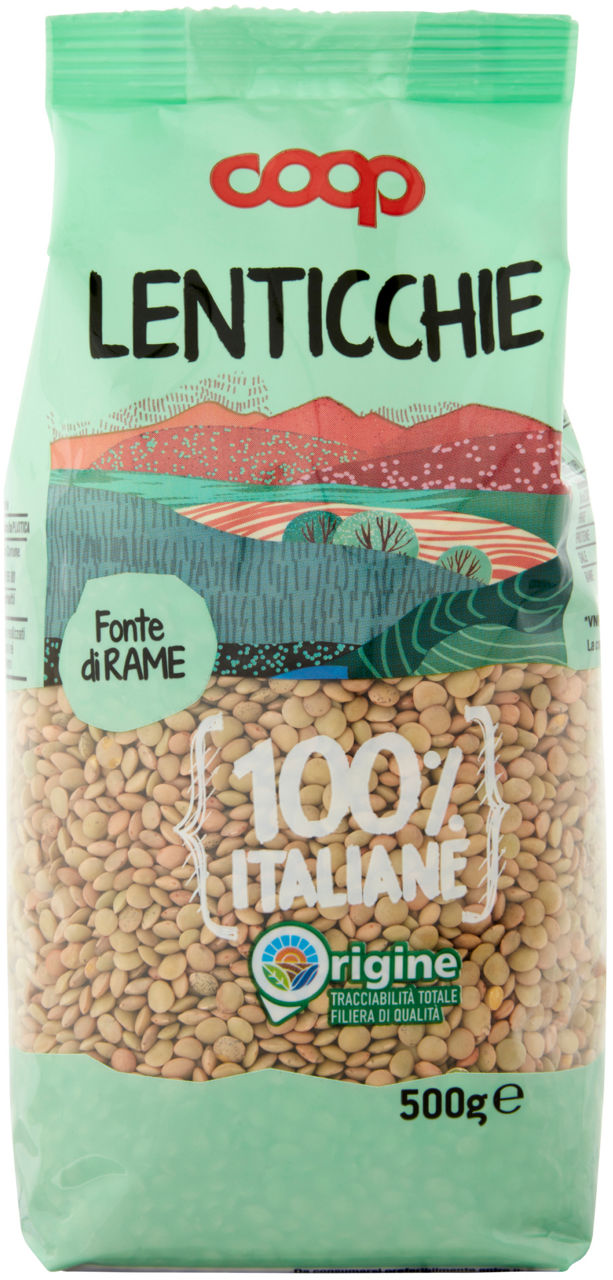 LENTICCHIE 100% ITALIA COOP SH G 500 - 1