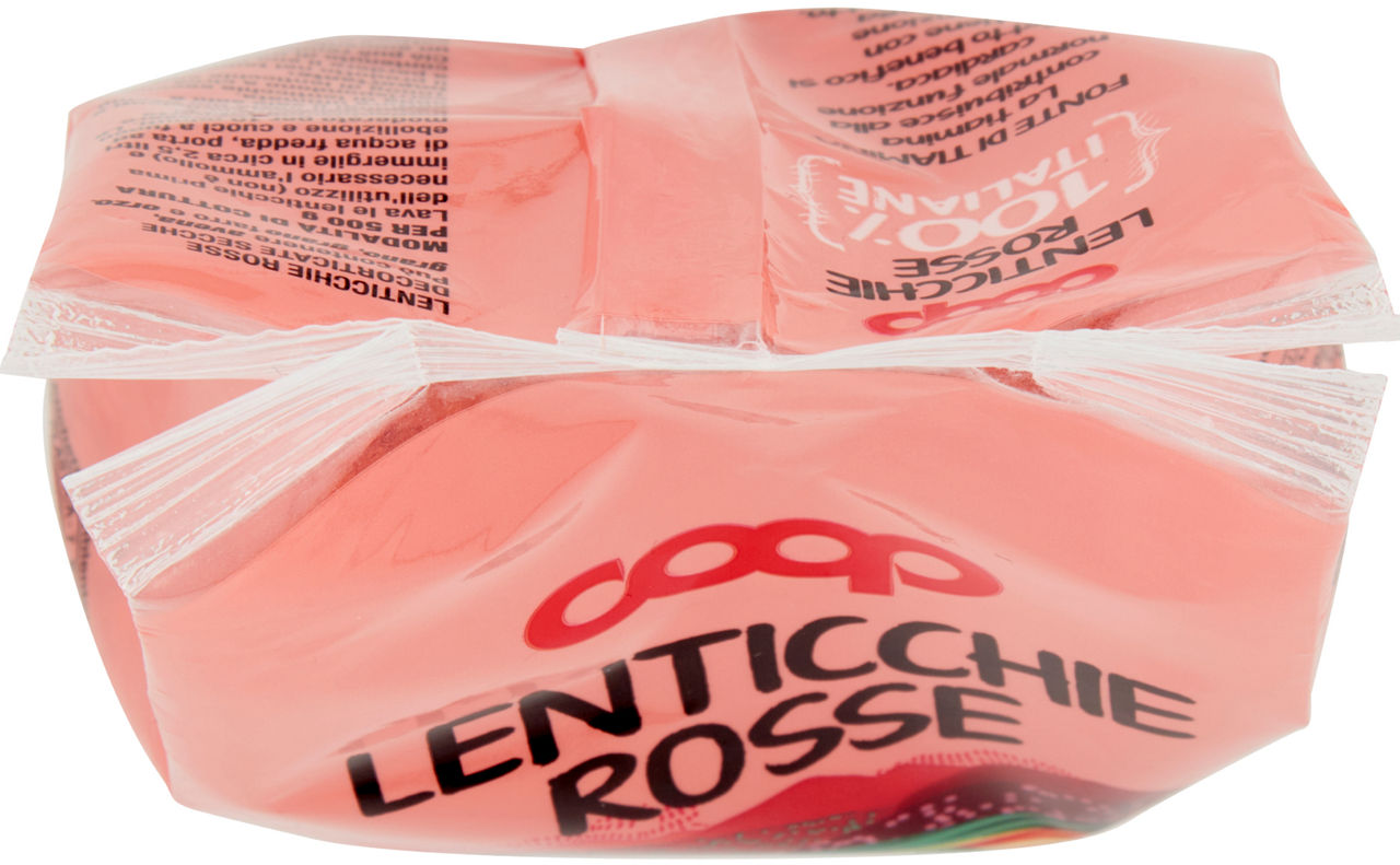 LENTICCHIE ROSSE DEC. 100% ITALIA COOP SH G 500 - 12