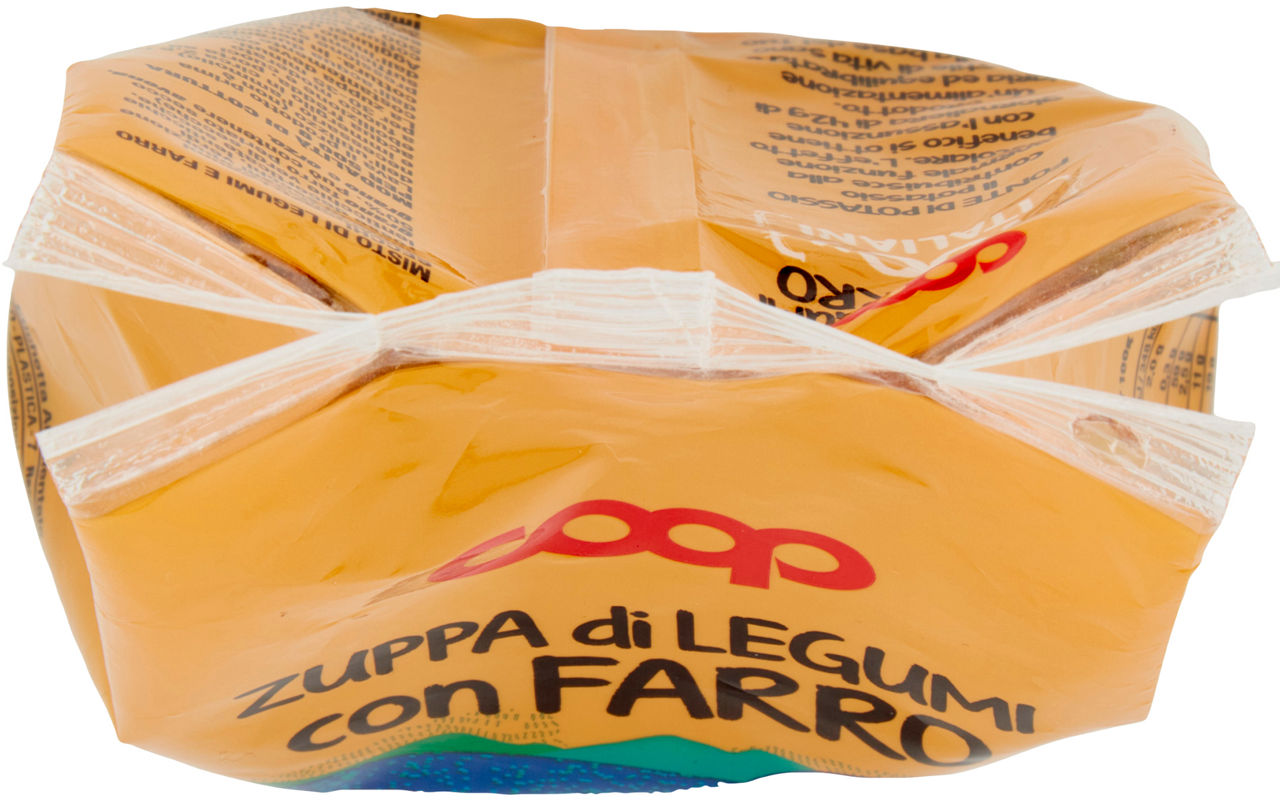 ZUPPA LEGUMI CON FARRO 100% ITALIA COOP SH G 500 - 12
