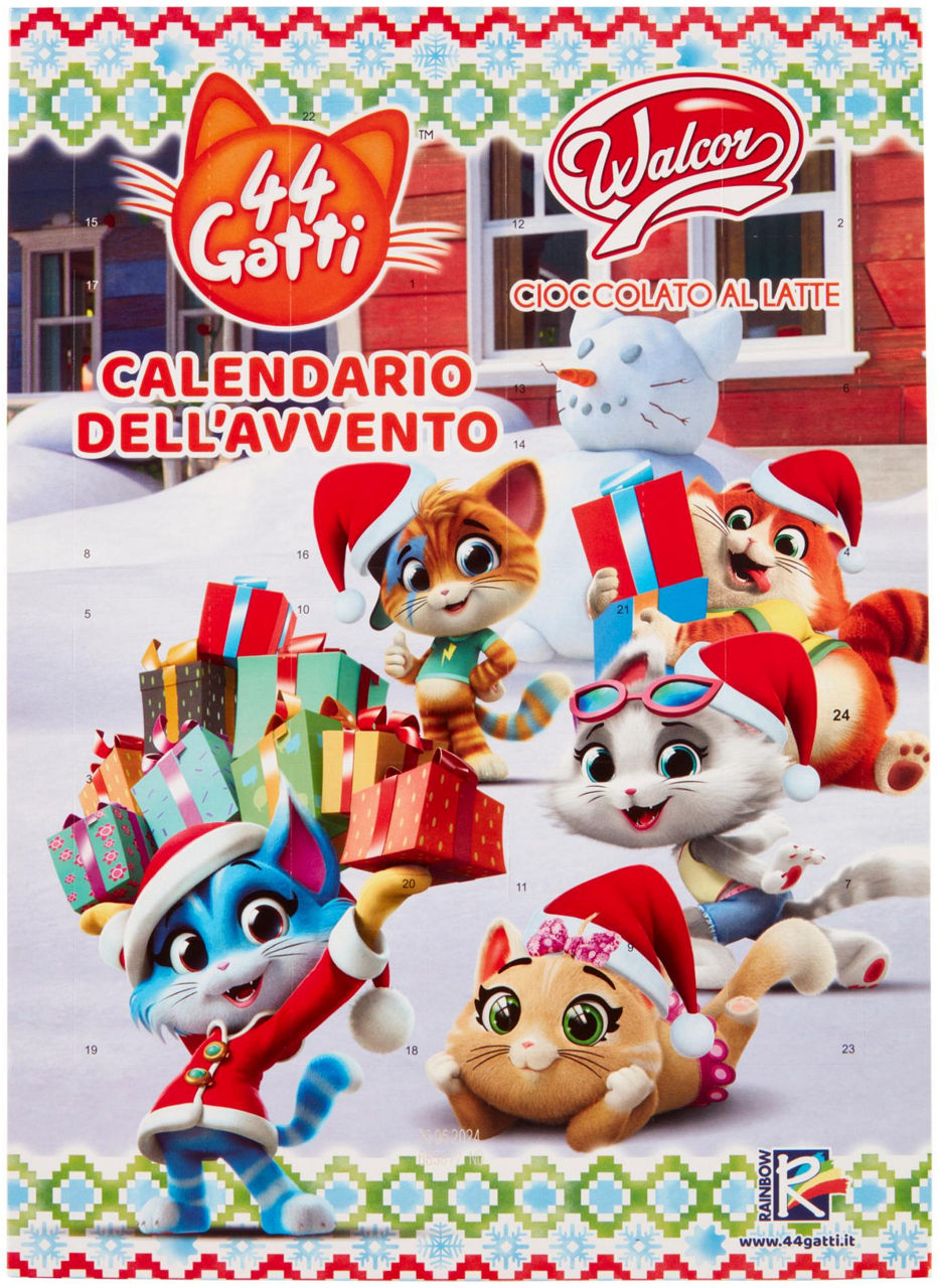 Calendario avvento 44 gatti walcor g 75