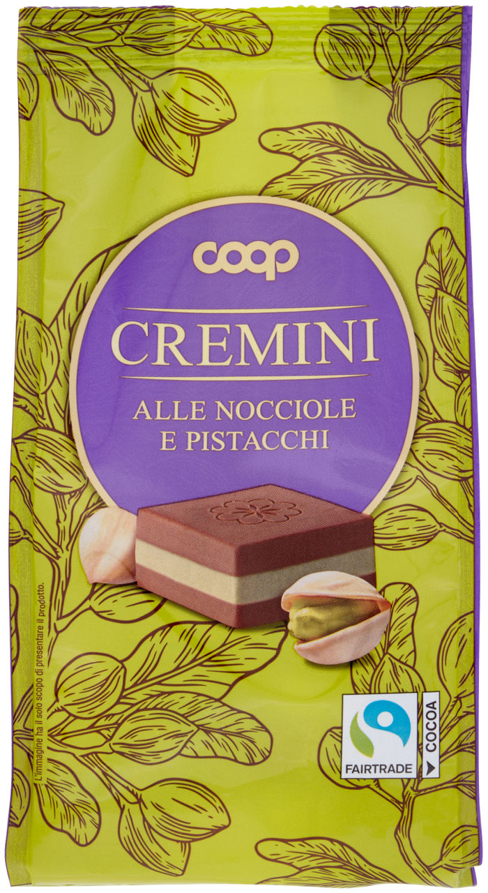 Cremino pistacchio coop g 150