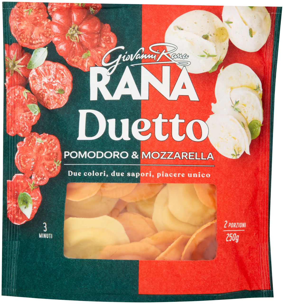 Ravioli pomodoro e mozzarella 250 gr - Immagine 01