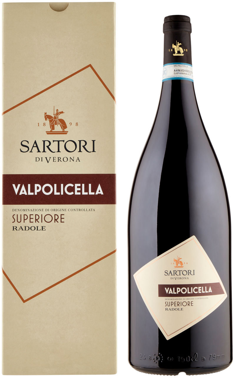 Sartori valpolicella superiore doc radole ast.1,5lt